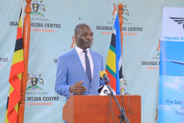Minister of Works and Transport, Fred Byamukama