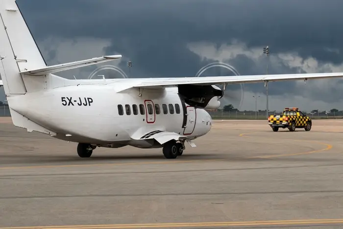 First Aircraft Lands at Kabalega International Airport as Uganda’s New Aviation Hub Takes Shape
