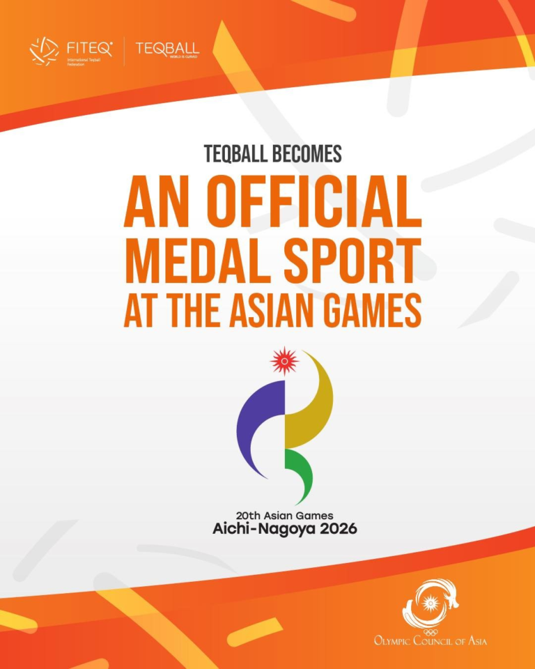 Teqball Makes Asian Games History as Olympic Dreams Gain Momentum