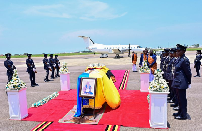 Body of Omukama Oyo Returns to Uganda Ahead of Burial