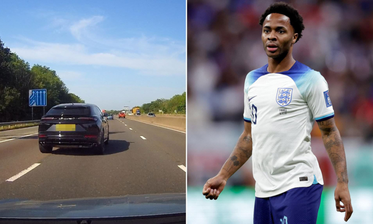 Raheem Sterling admits Dangerous drive after Lamborghini crash.