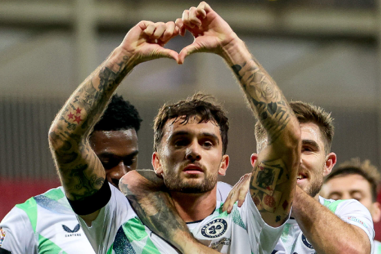 Troy Parrott scores for Ireland against Israel